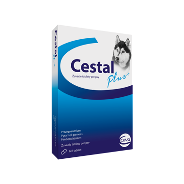 Cestal Plus 50 mg/ 144 mg/ 200 mg žvýkací tablety pro psy