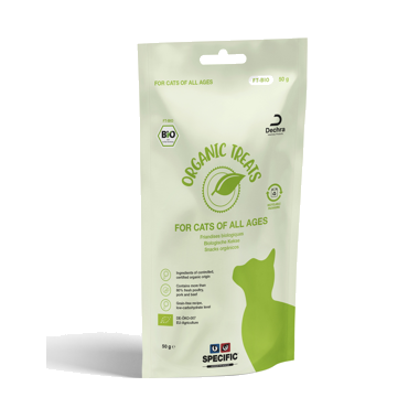 SPECIFIC FT-BIO Organic Treats for cats - PAMLSKY