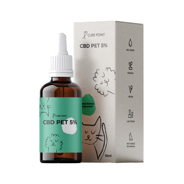 CBD olej 5%- bez příchutě